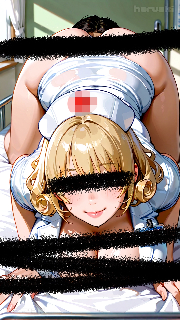 【AIアニメ巨乳美女写真集】Vol.14サキュバス系看護婦中島さんの搾精勤務しこしこ – Preview 3