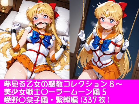 夢見る乙女の調教コレクション8〜美少女戦士〇ーラームーン風5・愛野〇奈子風・緊縛編