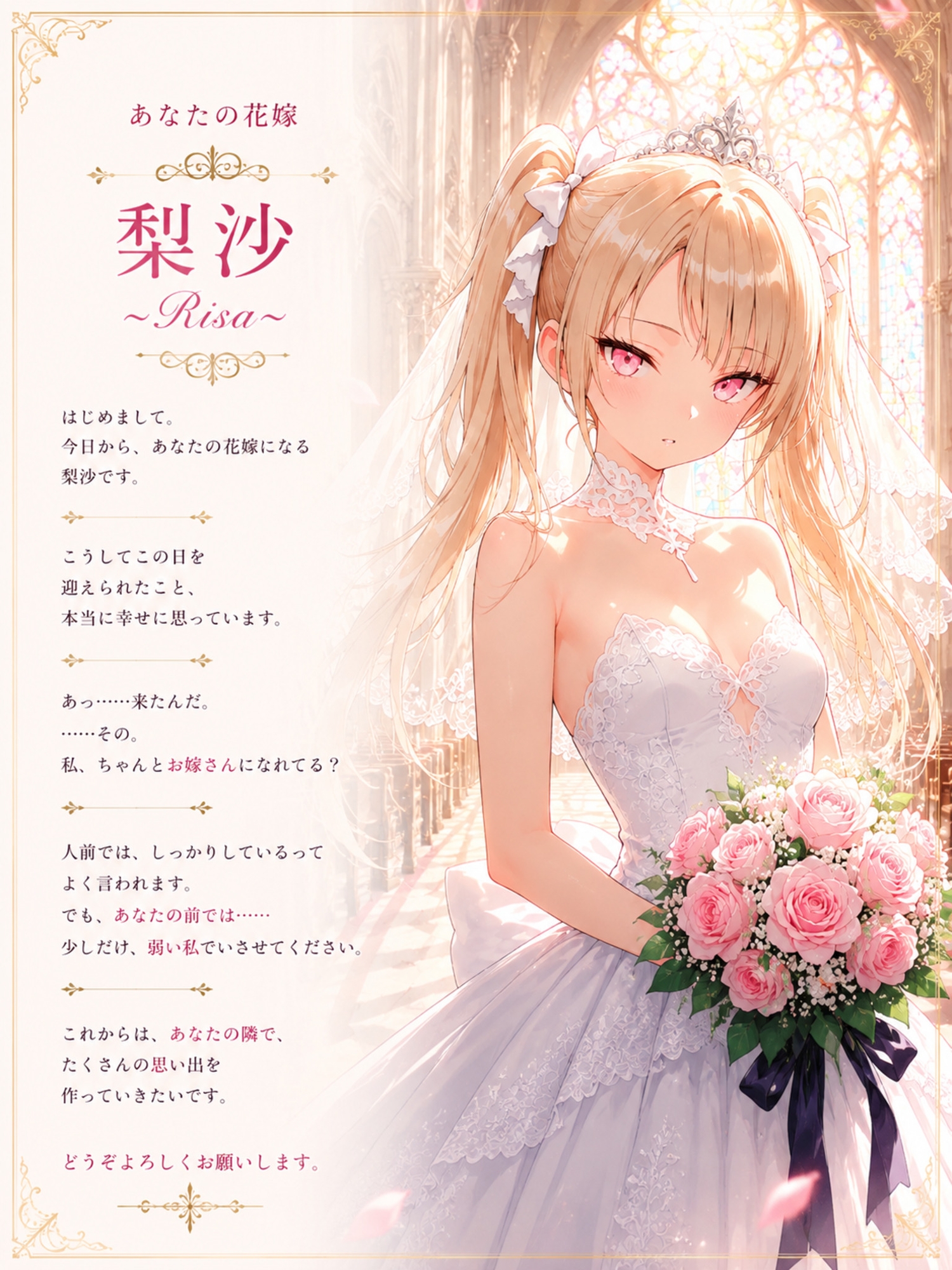 二人の花嫁と、あなたの永遠。