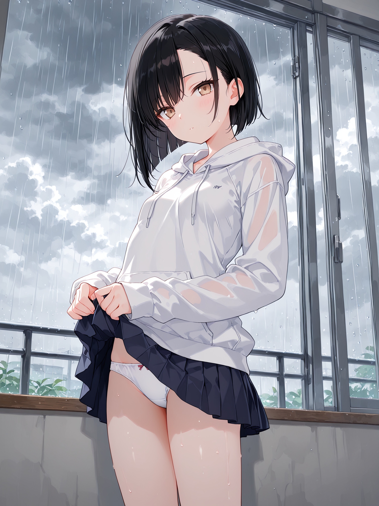 濡れたまま、きみとーー。