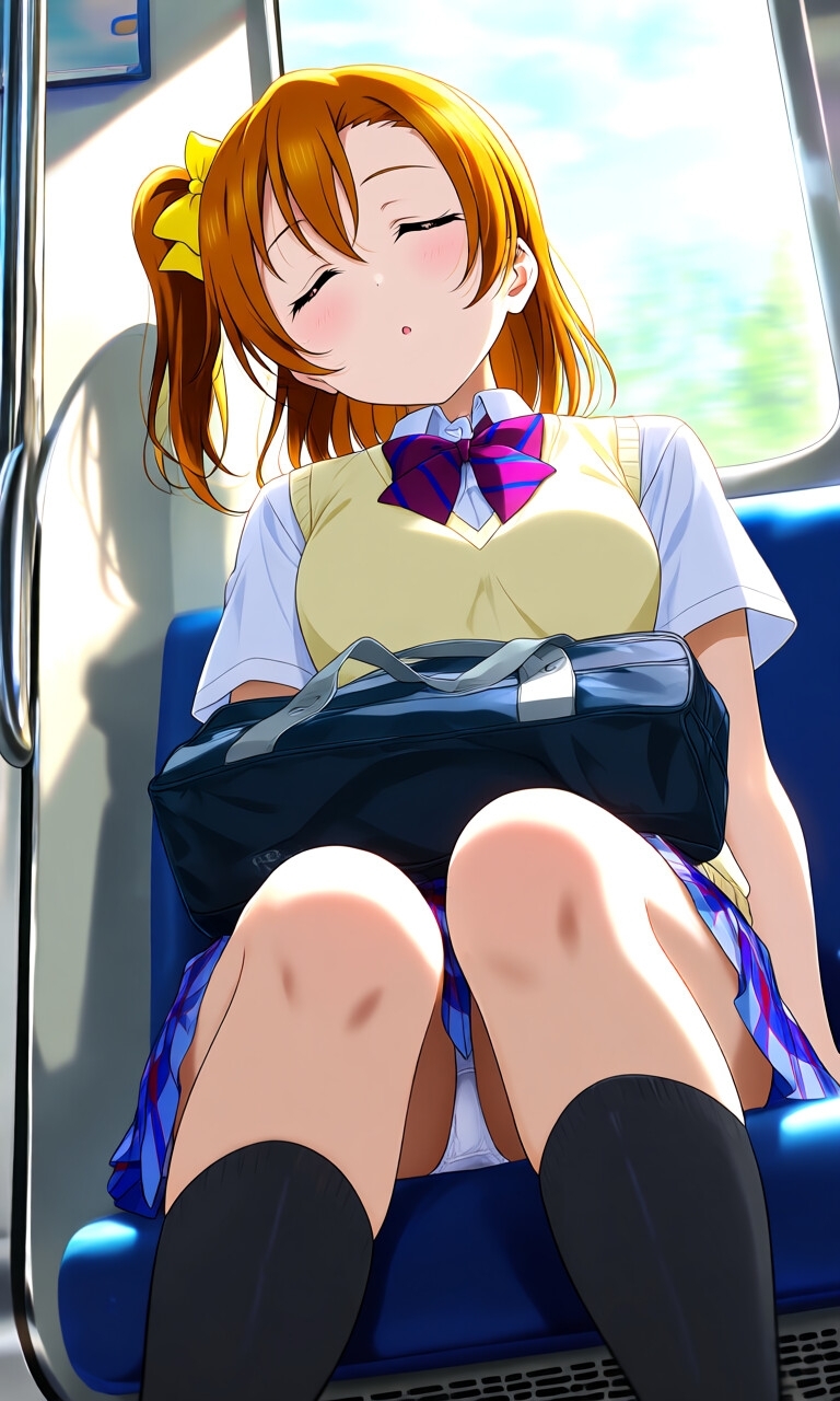 アニメキャラ電車睡眠盗撮 – Preview 3