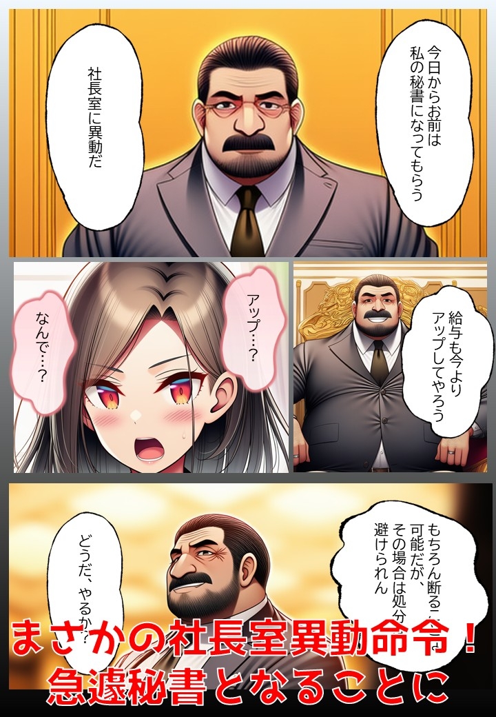 秘書の陥落
