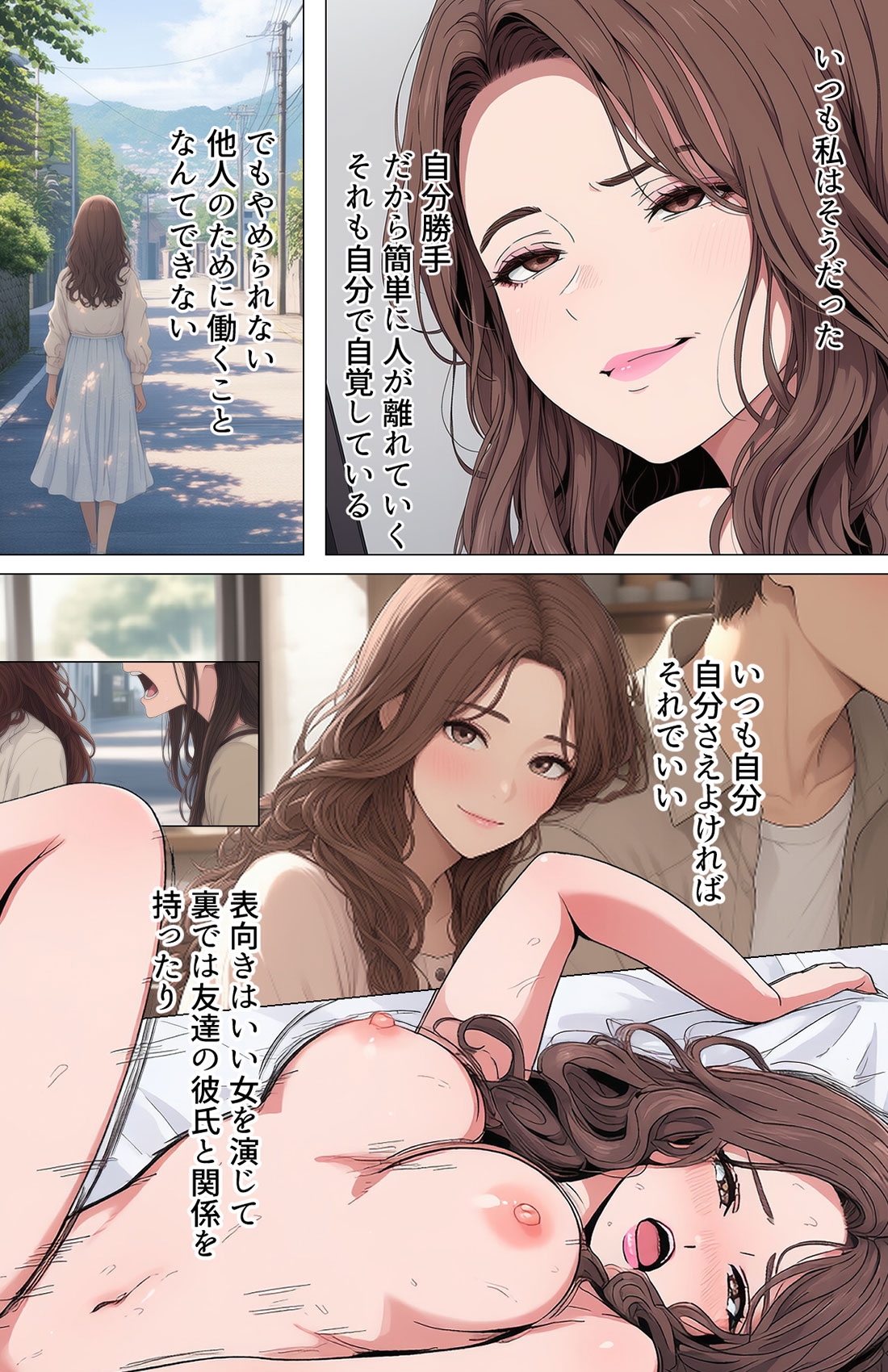 【総集編】やめられない男シリーズ 最低な女 その後の吉谷まり その後の二条えりこ 漫画+セリフ付画像集