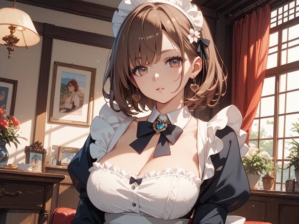 茶髪メイドと青髪セーラー服の女の子と茶髪水着の女の子 – Preview 2