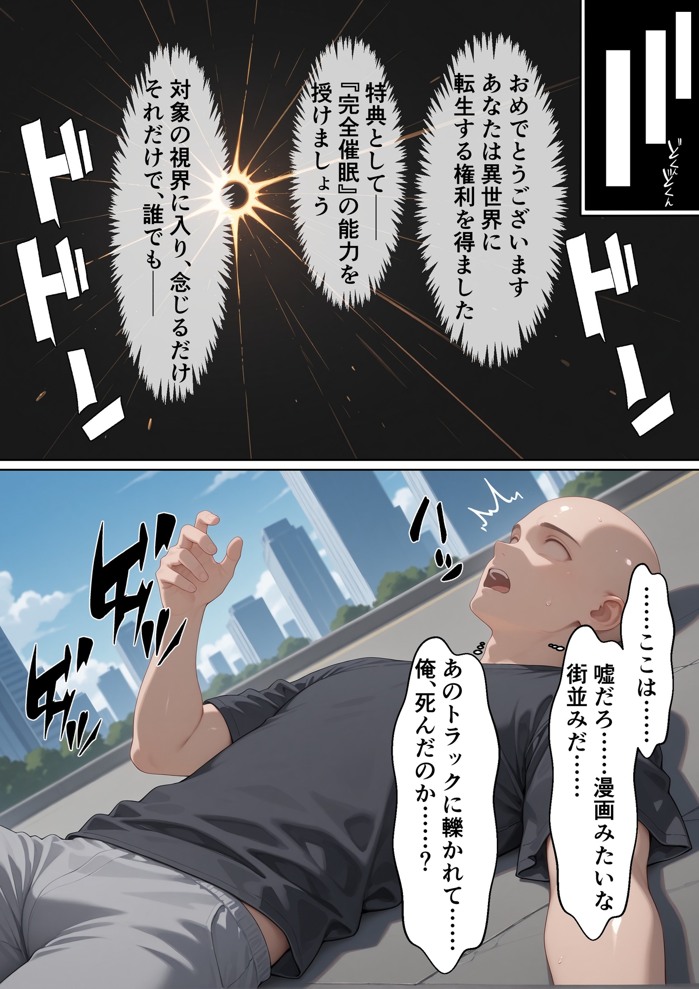 異世界転生したらチート催○で最強ヒーローの姉妹丼が出来た件【ワンパ〇マン タツマキ×フブキ編】