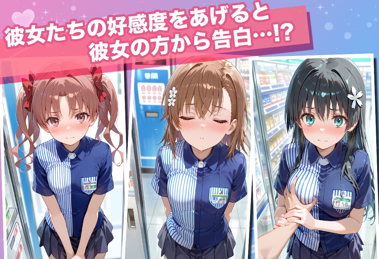 透視カメラ〜コンビニの秘密〜 美琴・黒子・佐天編