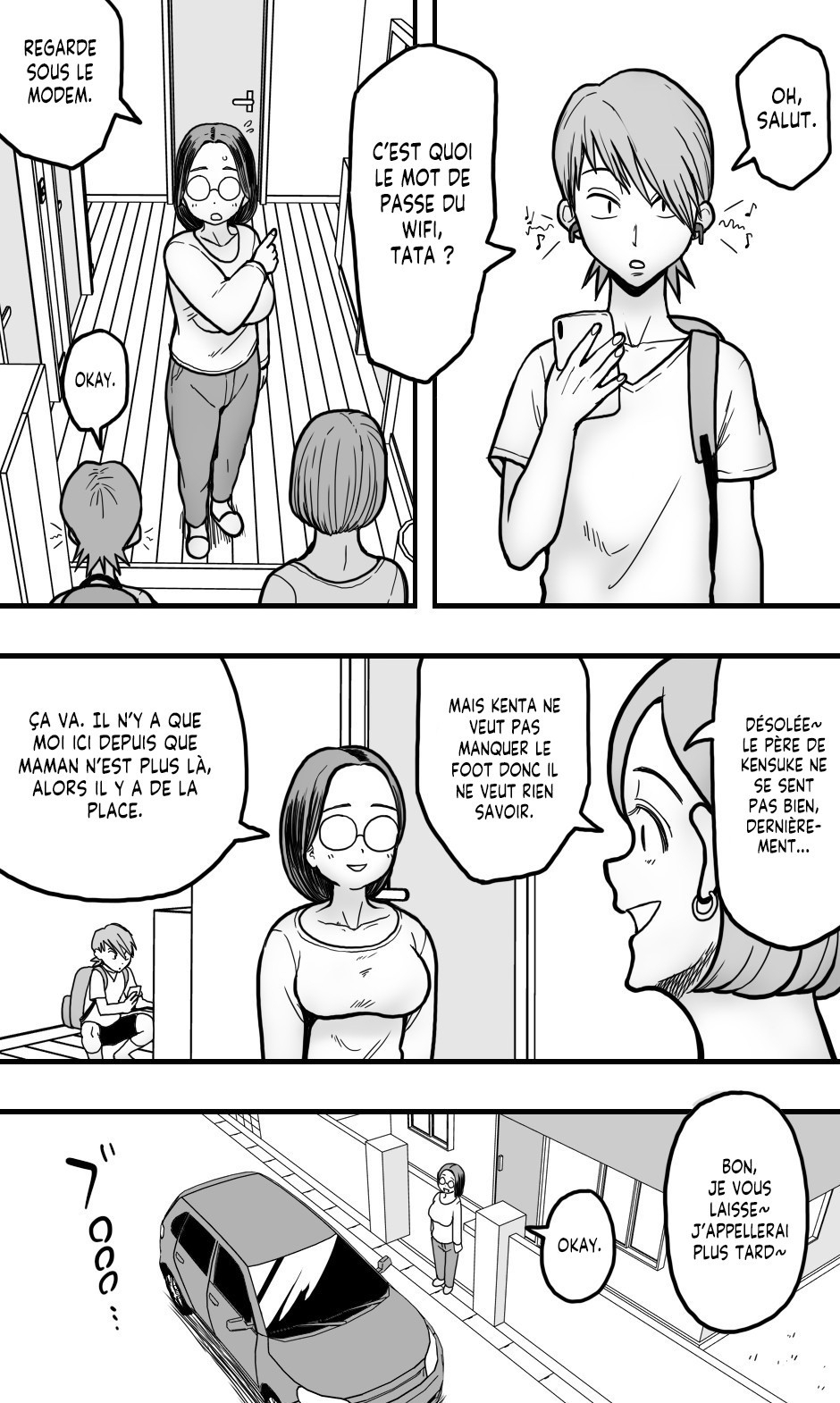 【フランス語版】アラフォー処女の地味叔母、生意気な甥っ子相手にとうとう発情してしまう – Preview 3