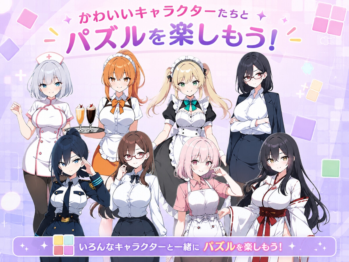 パズリア ～ひみつのパズルガーデン～ – Preview 4