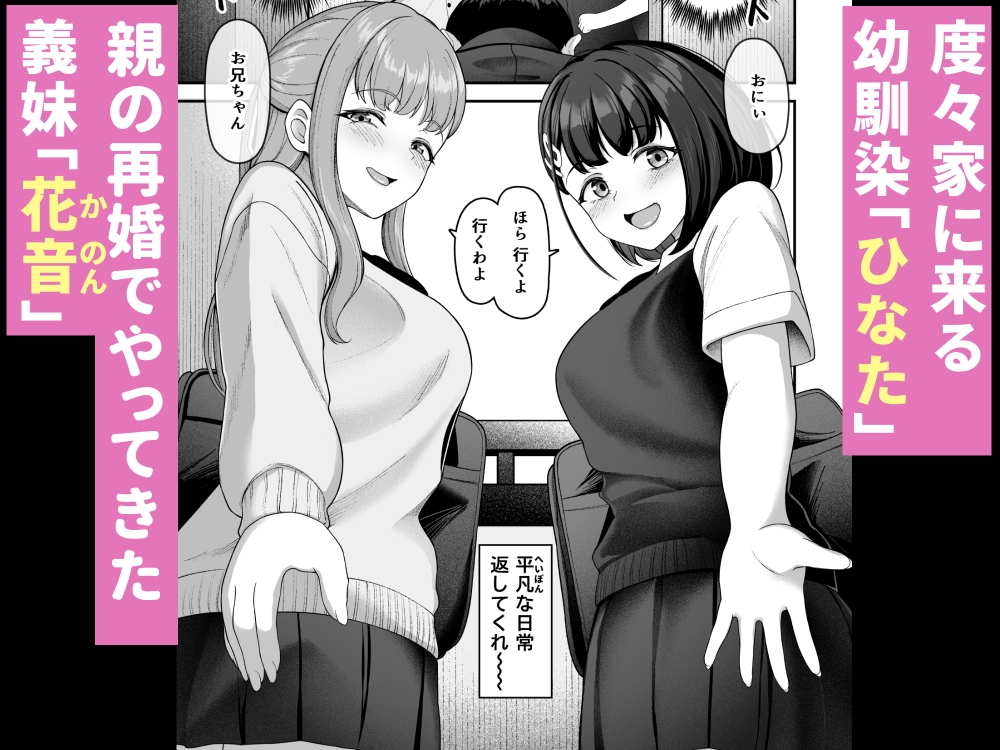 お家ハーレム！? Sっ気の義妹とMっ気の幼馴染！ – Preview 2