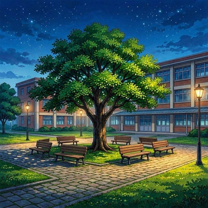 学校背景素材80種 昼夜差分付き