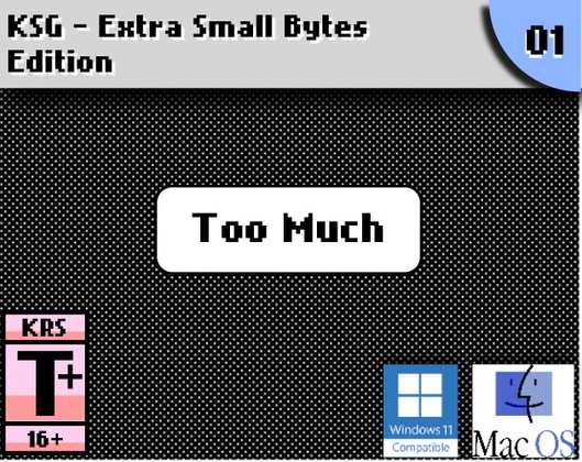 KSG ESB #1 - Too Much – main preview