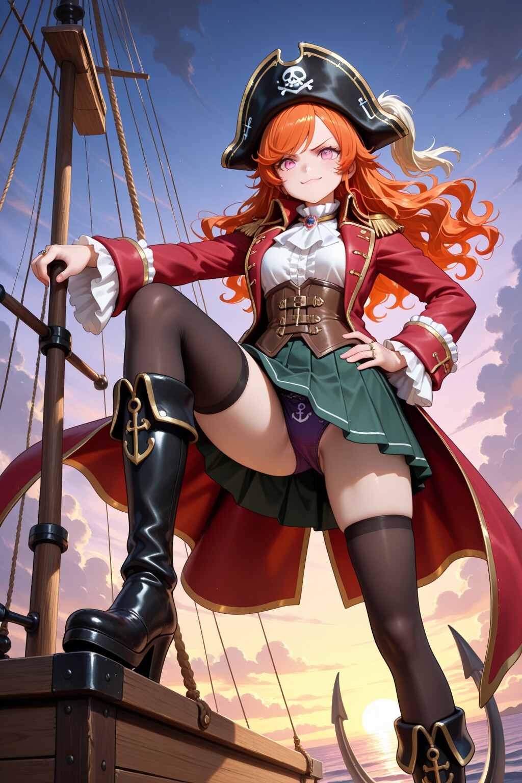 絶対領域女性100人のパンチライラスト集 – Preview 9