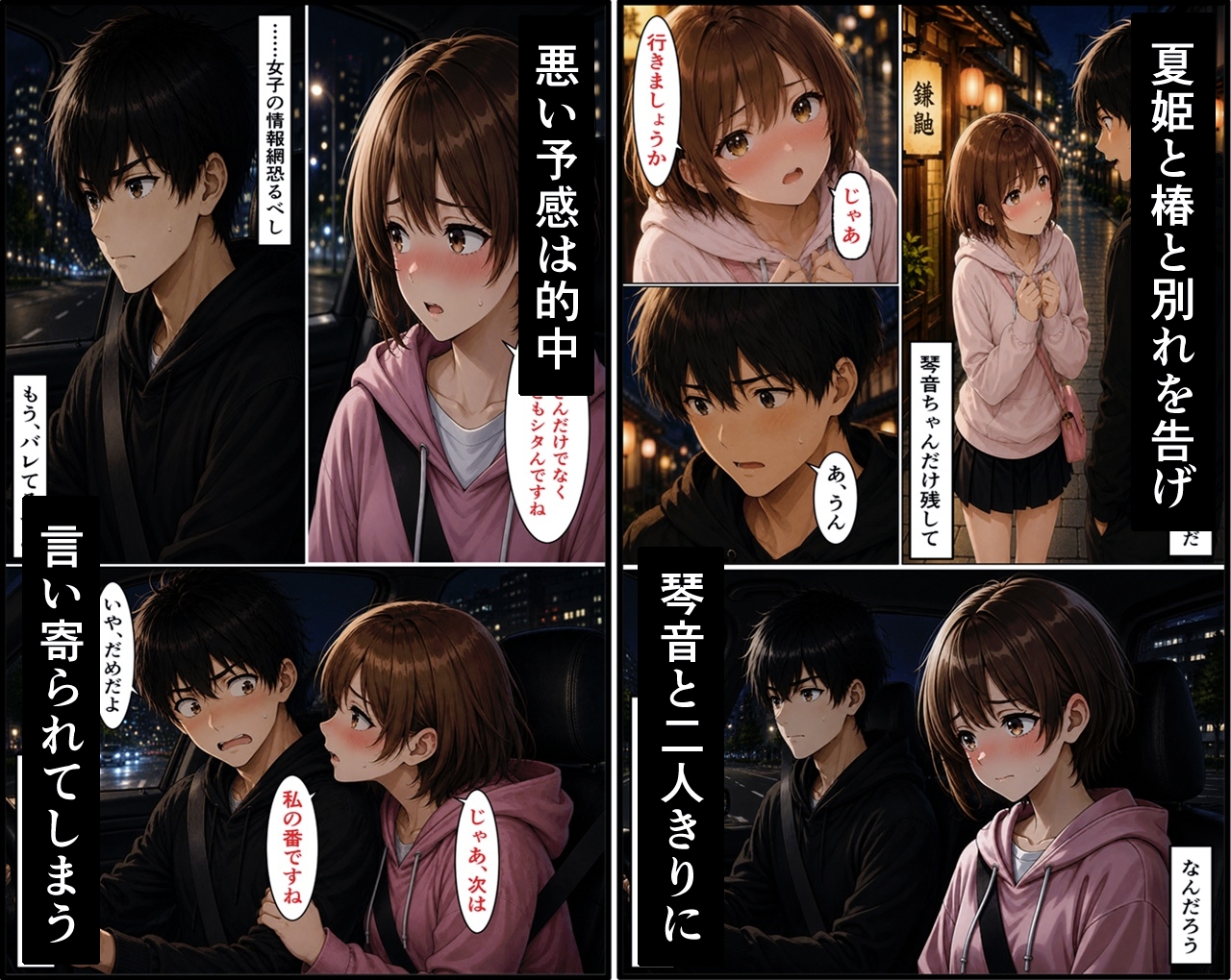 無防備すぎる同級生に、理性が追いつかなかった話 第13話「温泉旅行の始まり」 – Preview 2