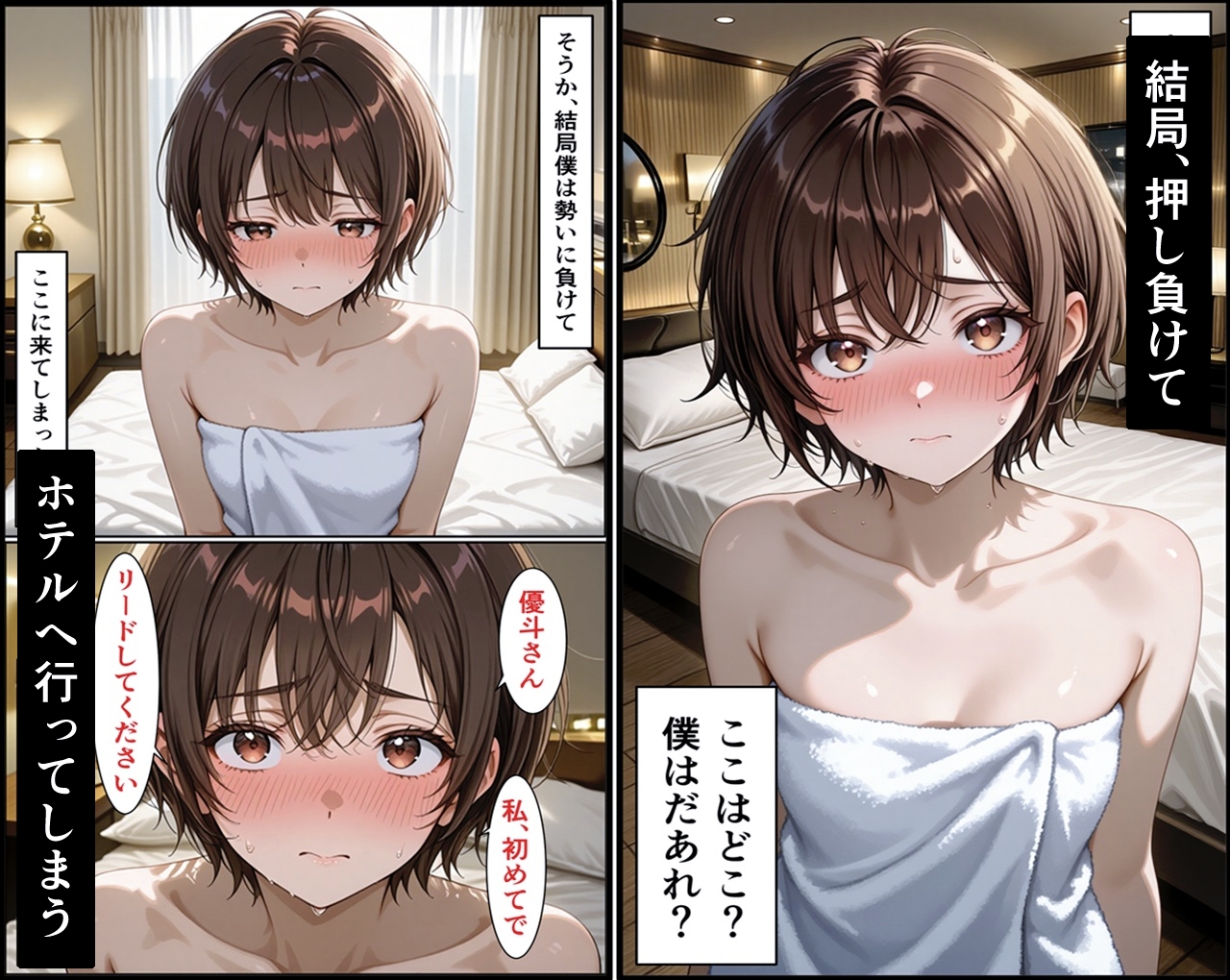 無防備すぎる同級生に、理性が追いつかなかった話 第13話「温泉旅行の始まり」 – Preview 3