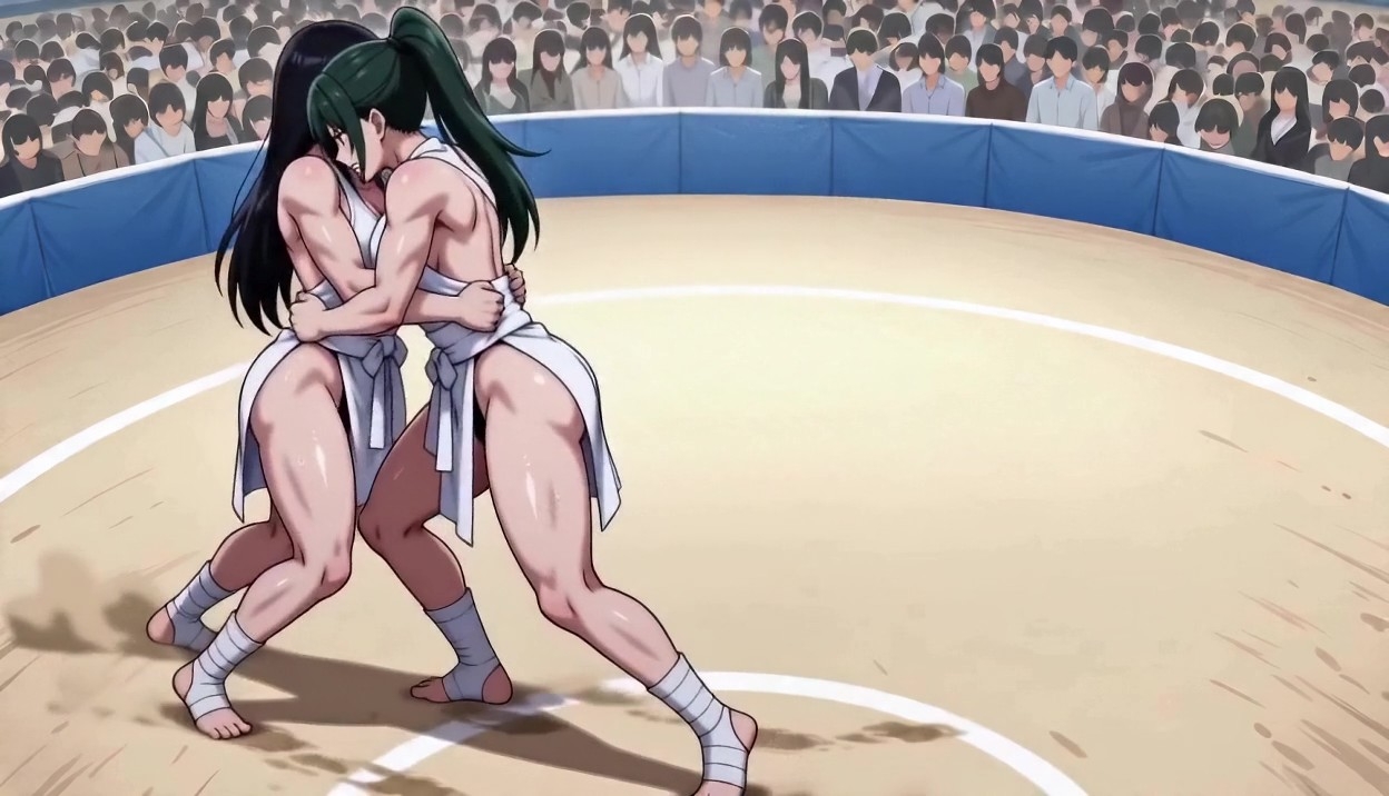 女相撲 AI動画 – Preview 3