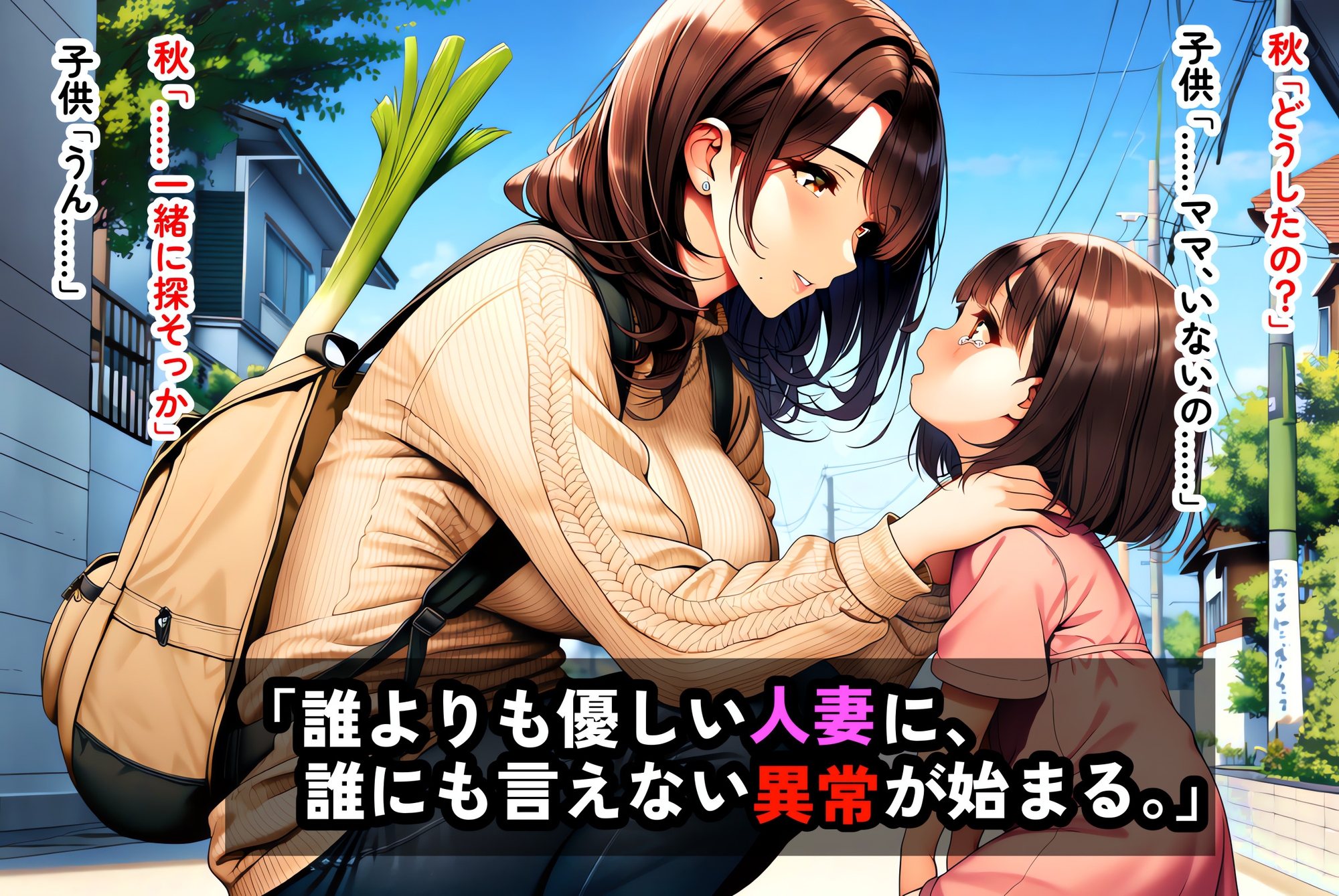 人妻サイボーグ「秋」_第2話うなじから始まる背徳診断