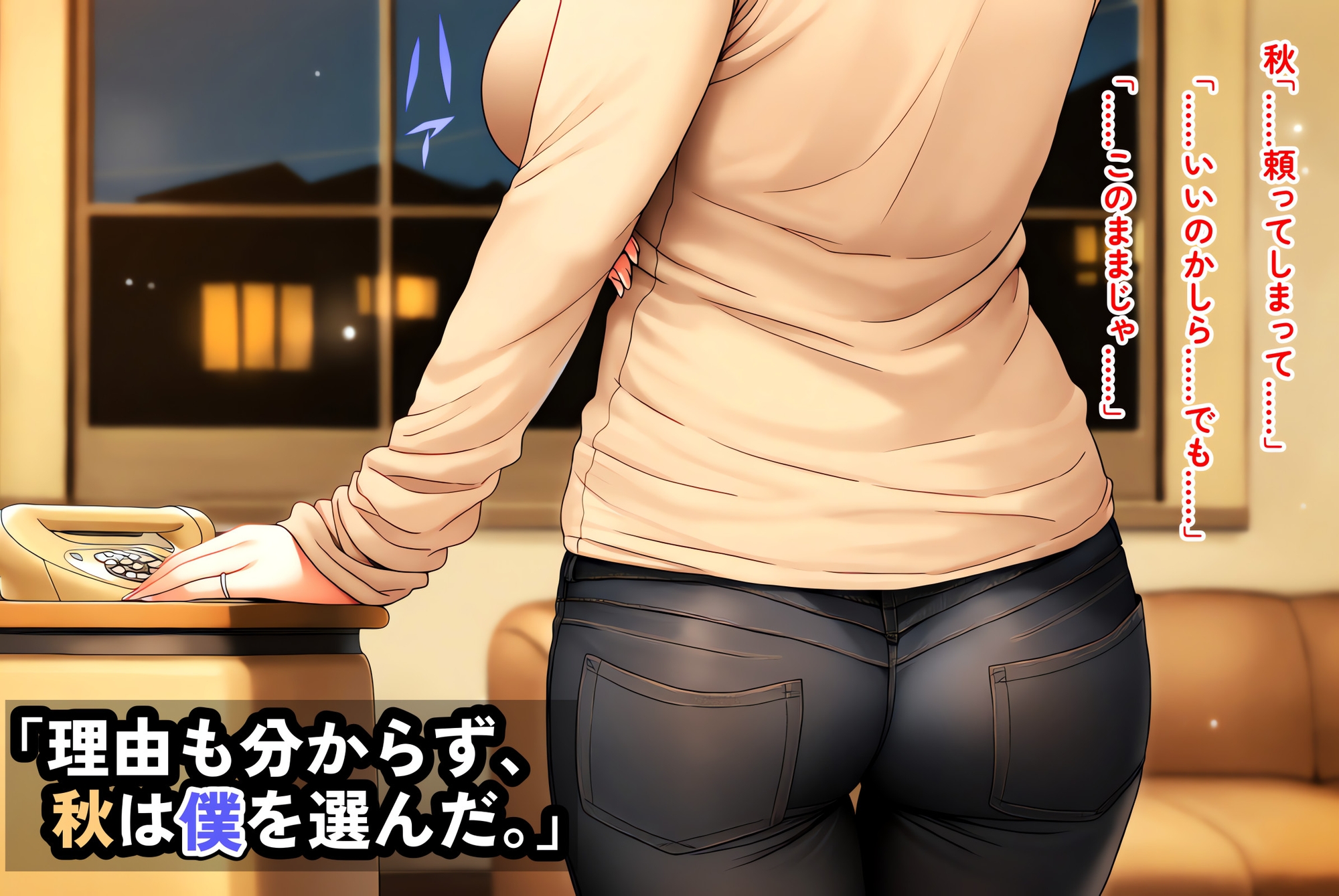 人妻サイボーグ「秋」_第2話うなじから始まる背徳診断