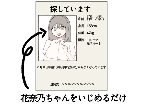 花奈乃ちゃんをいじめるだけ