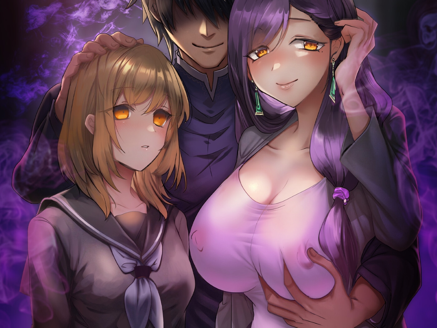 【KU100×母親催○寝取られ】教団に堕とされた家族～変えられた母