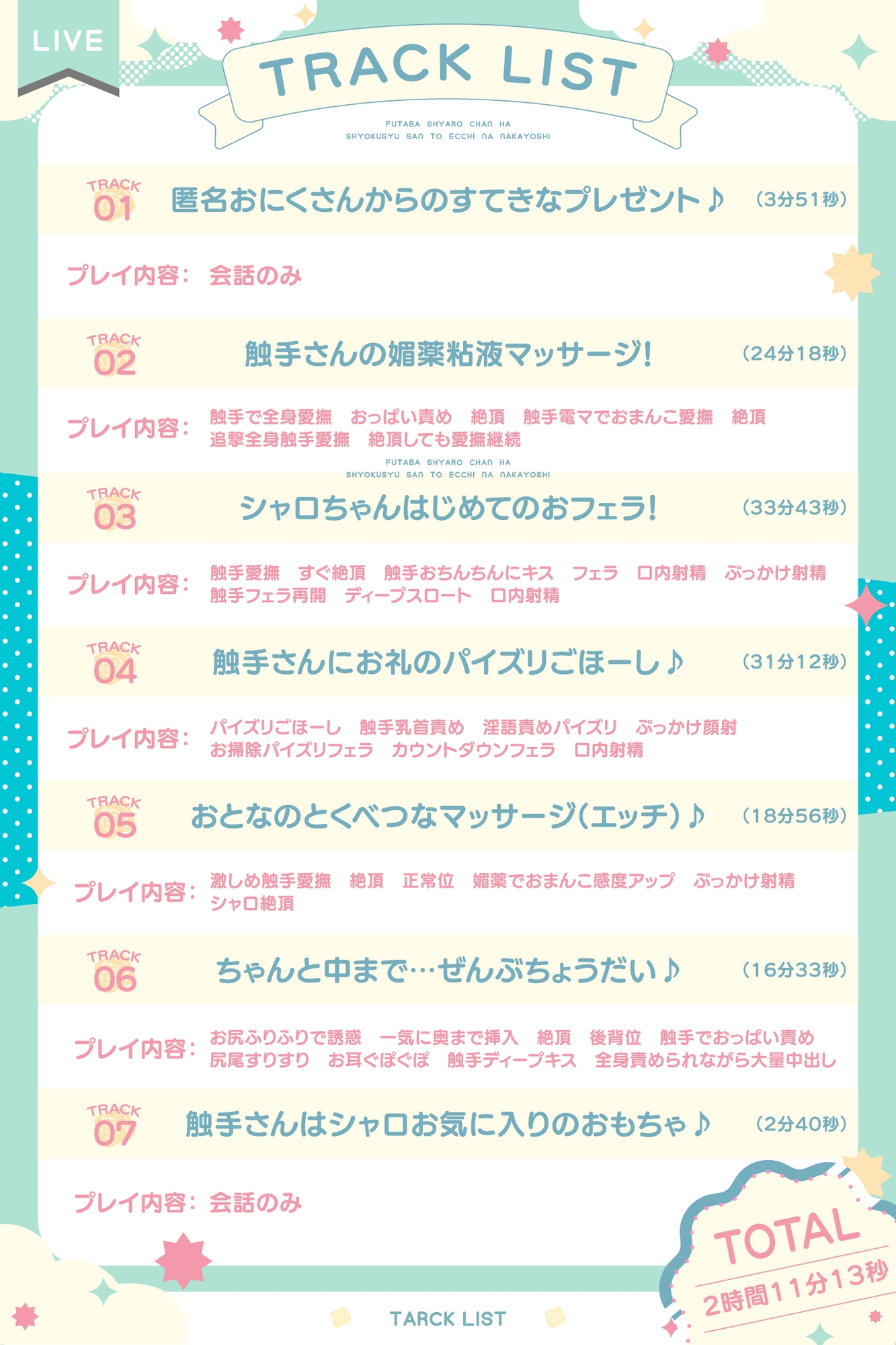 【双葉シャロ活動5周年記念作品】双葉シャロちゃんは触手さんとえっちななかよし～特製媚薬粘液でとろとろマッサージ～ – Preview 6