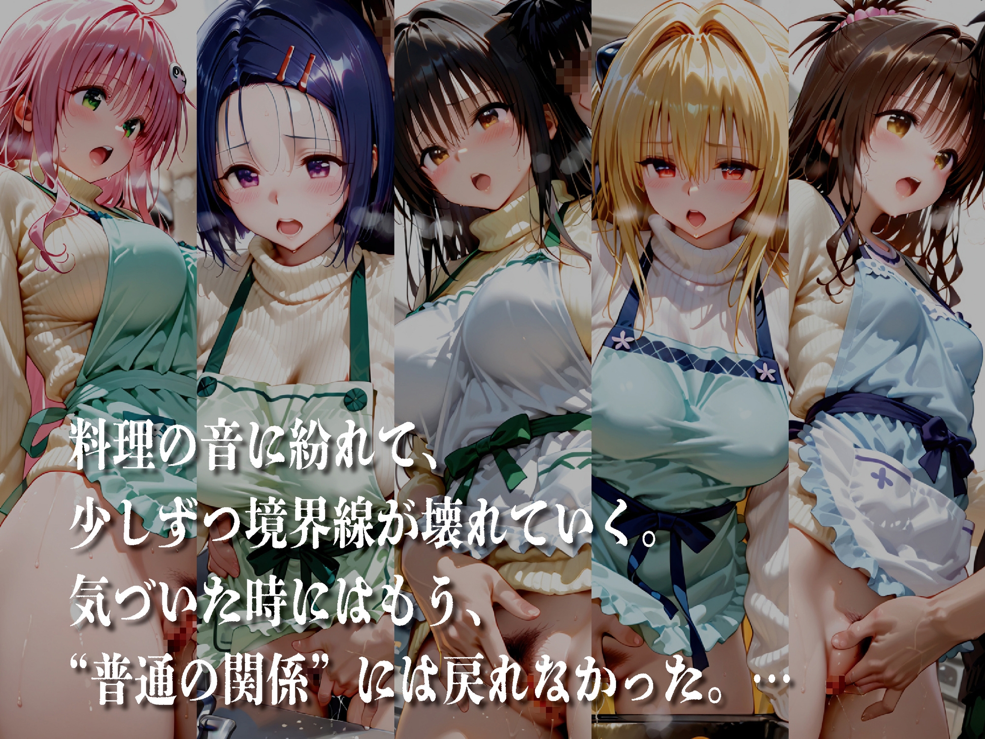 エプロン姿に耐えられなかった夜～と○ぶる～【豪華CG500枚収録】 – Preview 2