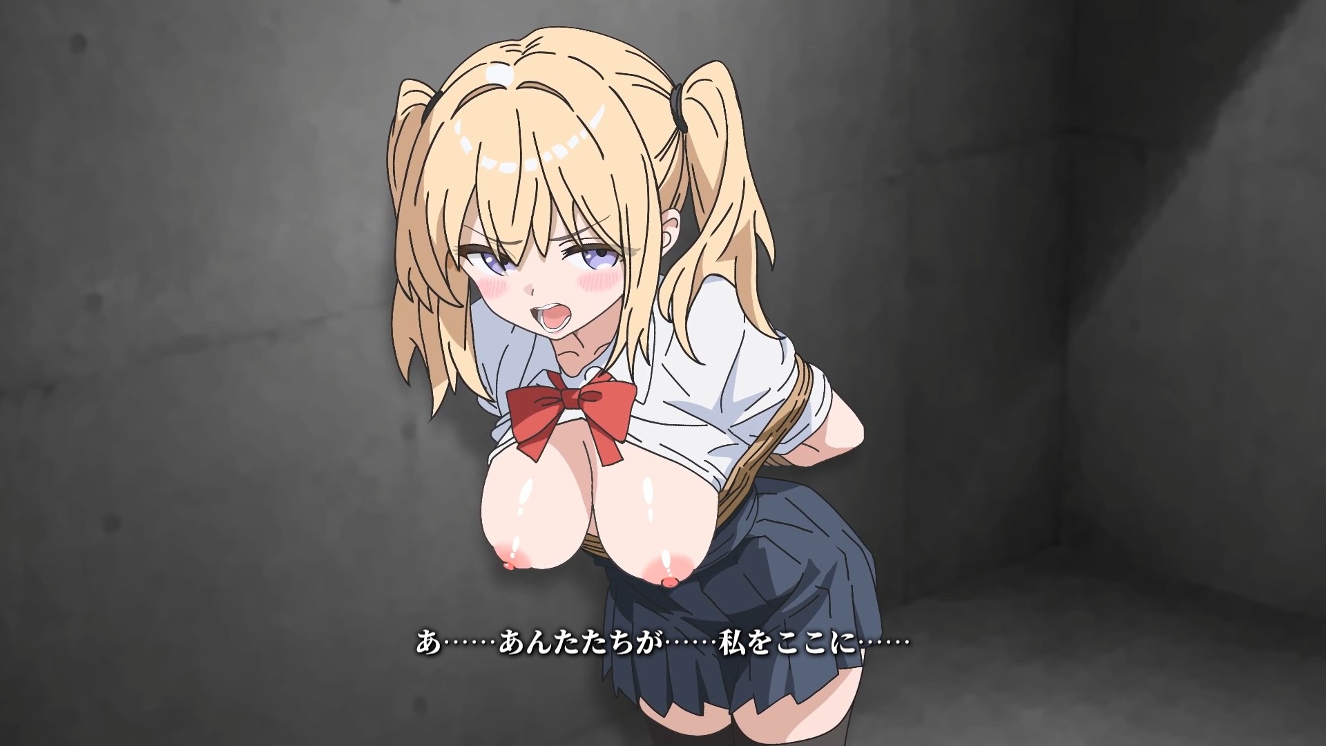 【Live2Dアニメ】拘束された少女が生意気な態度で抵抗した結果… – Preview 4