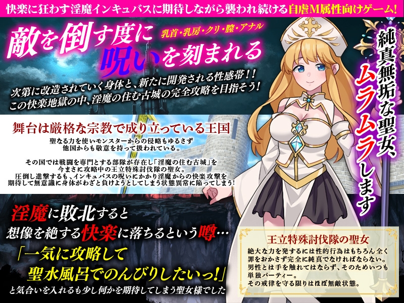 性感帯育成SLG インキュバスの呪い – Preview 3