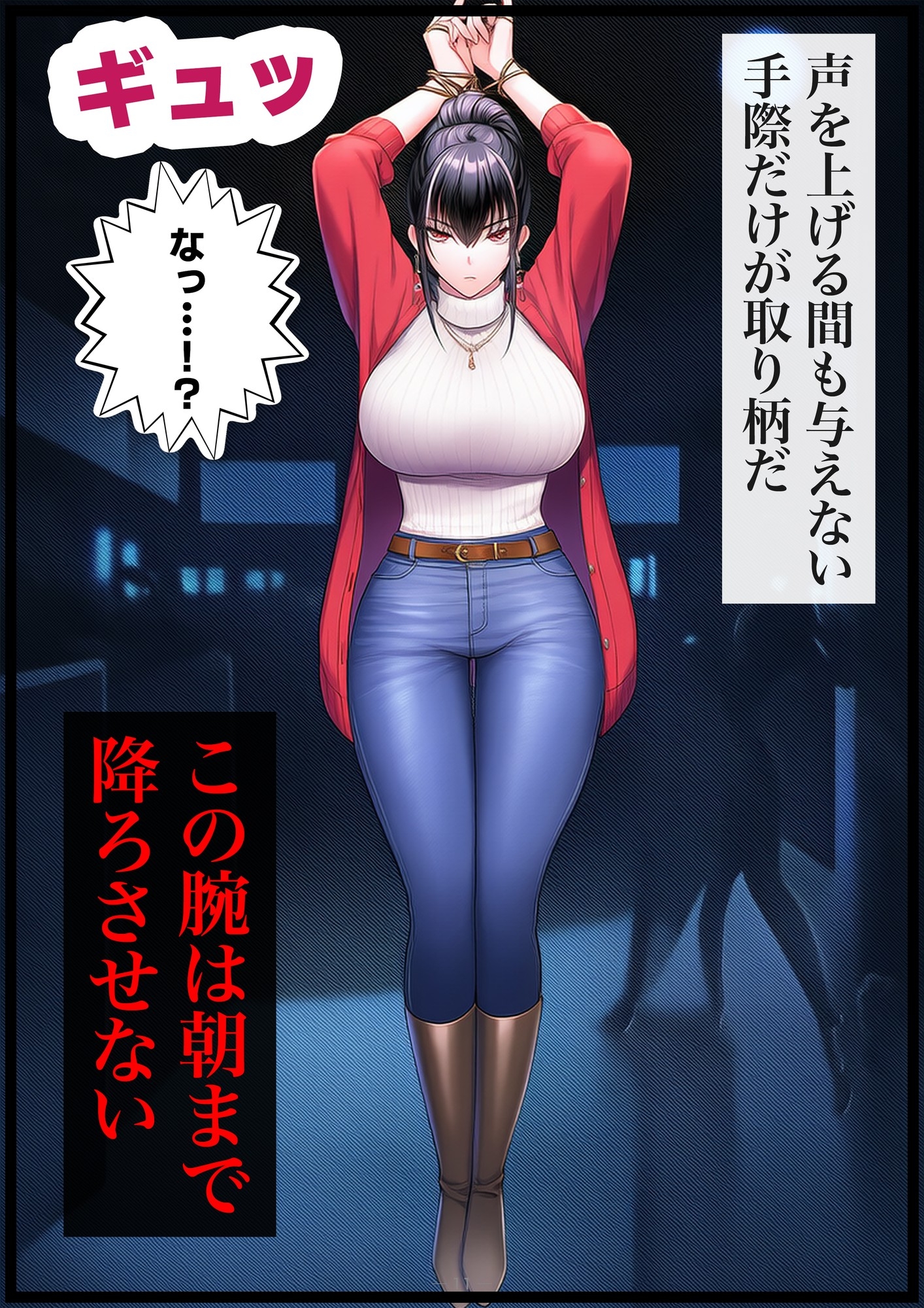 巨乳女上司くすぐり陥落