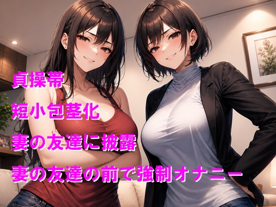 貞操帯で強○禁欲 短小包茎になったおちんちんを妻とその友達に笑われる – Preview 2