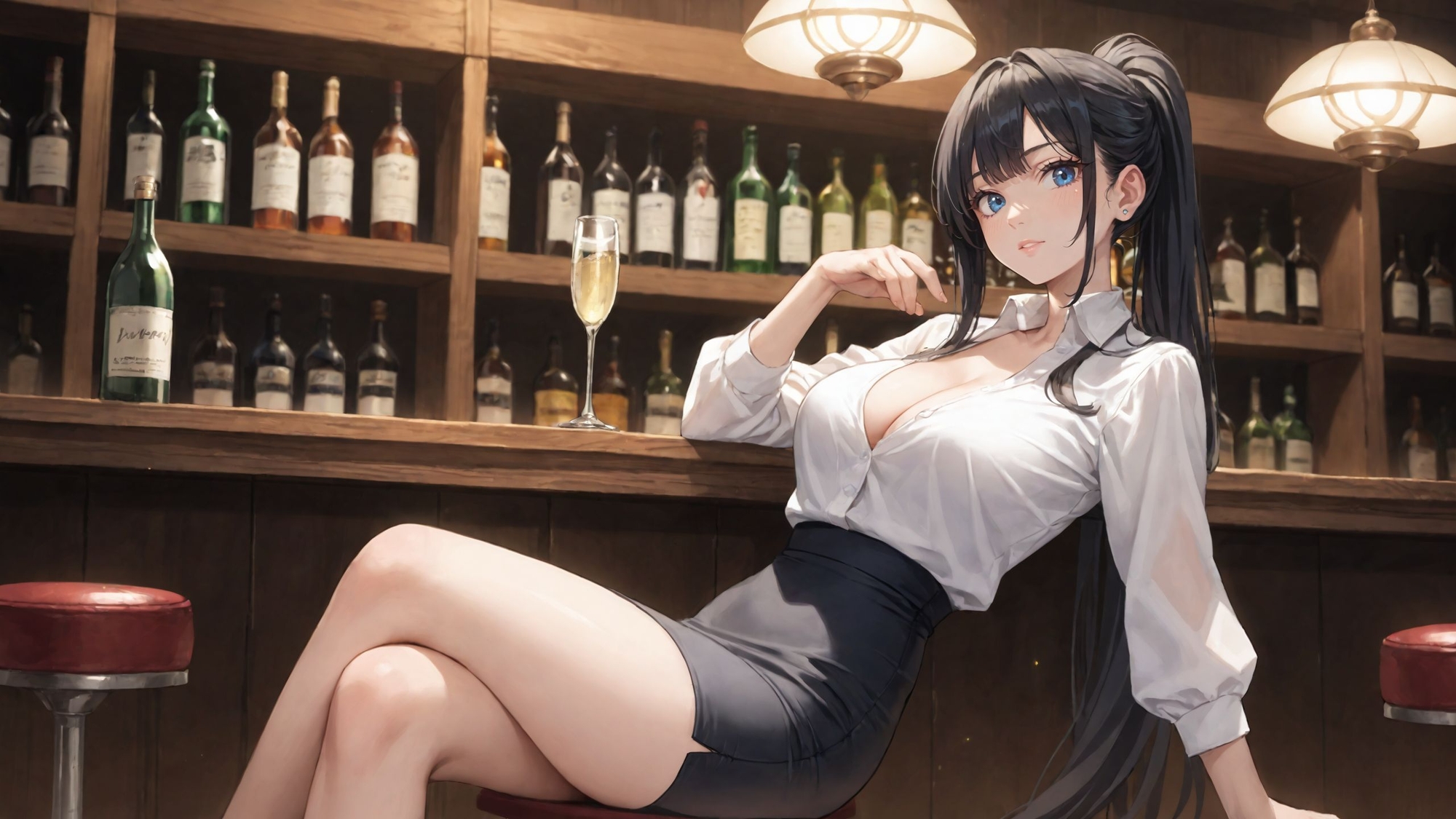 元共演者の女教師が深夜ホテルでKカップパイズリSEX～着衣パイズリ種付けプレスで快楽堕ち～