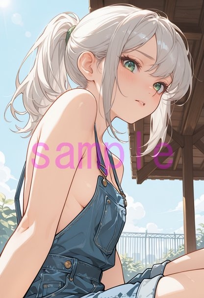 裸オーバーオールの女の子に見下していただく画像集 – Preview 9
