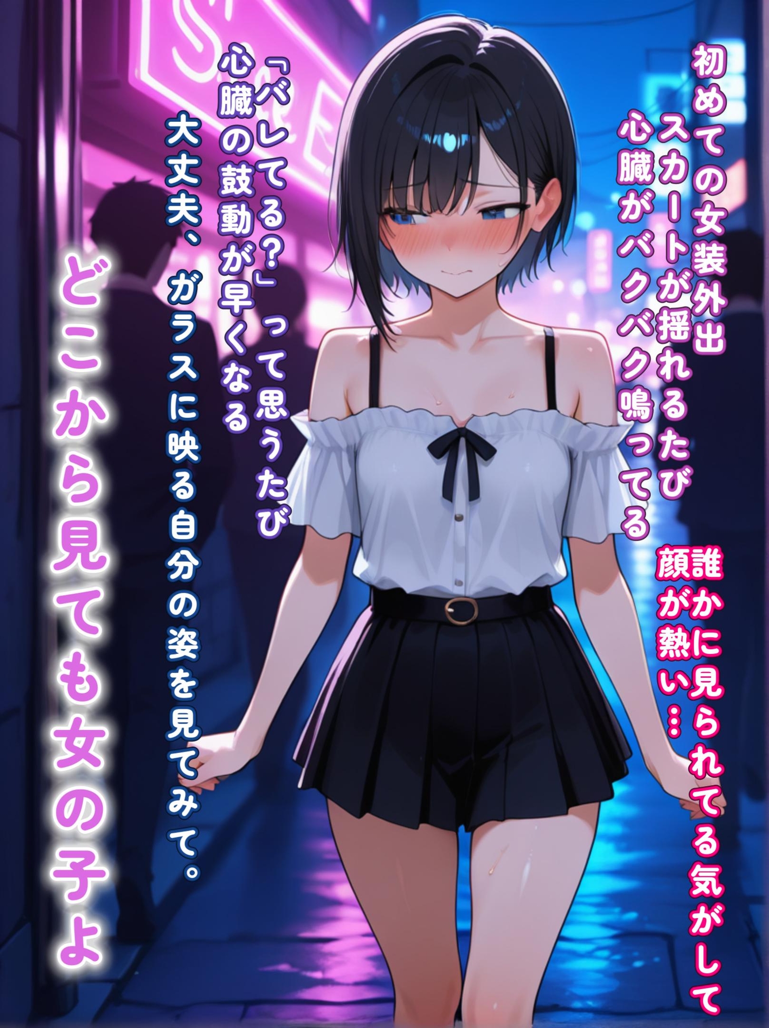 Sissy captions Vol.1 メスへの誘い – Preview 3