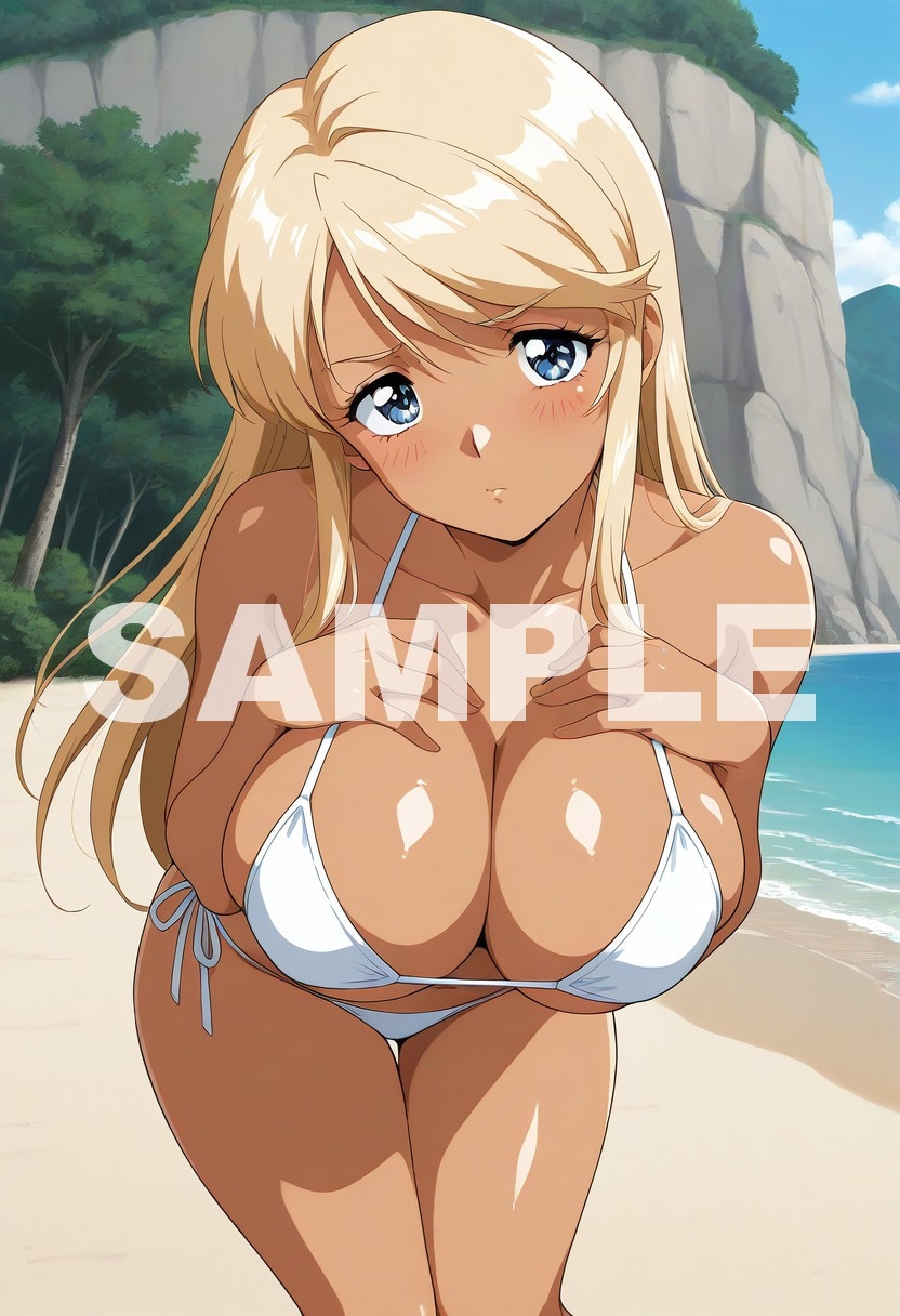 黒ギャル ライナちゃん ビキニで誘惑エッチ – Preview 2