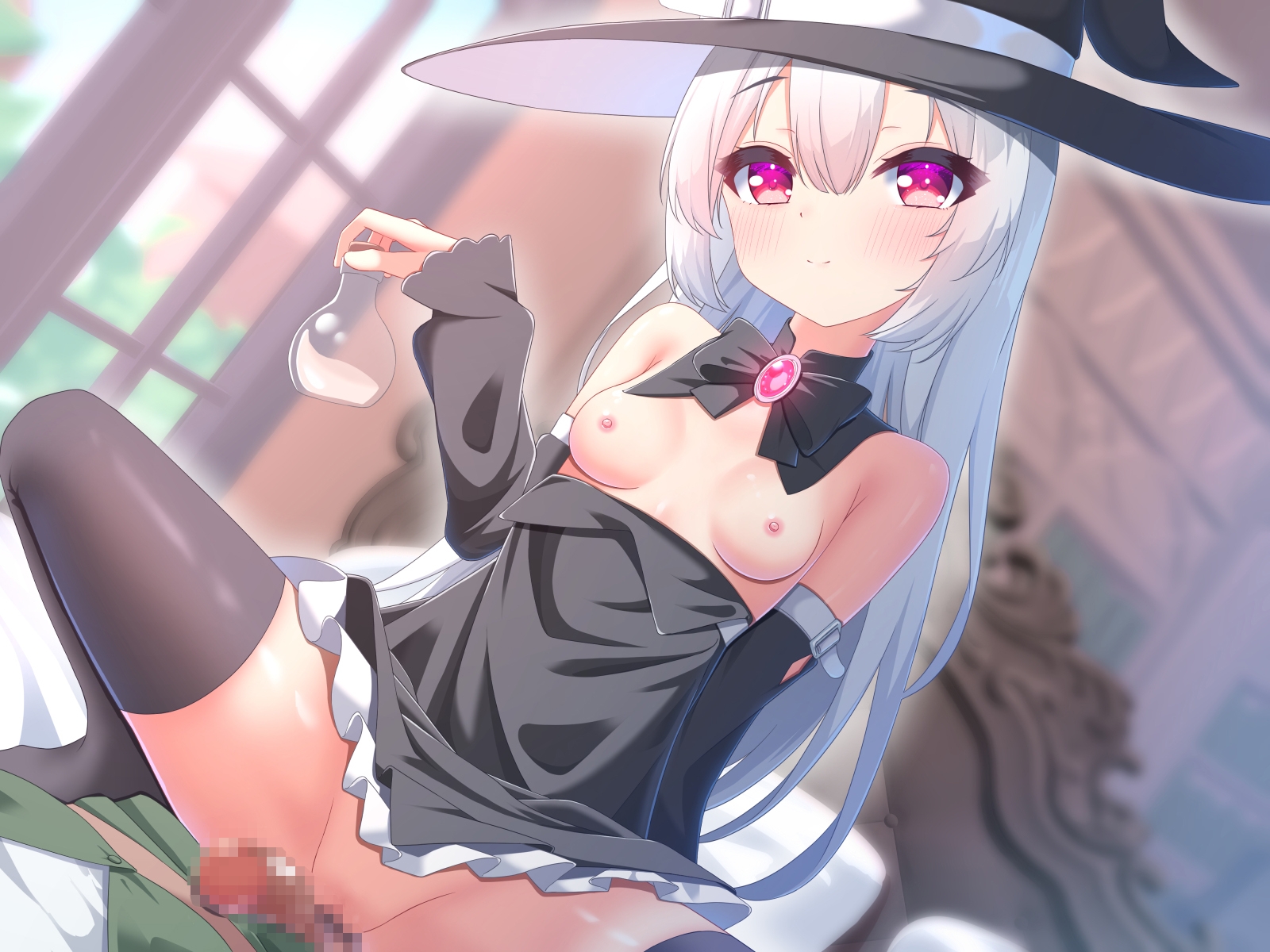 ○リ魔術師の実験で、媚薬を飲まされて搾精されるお話 – Preview 4
