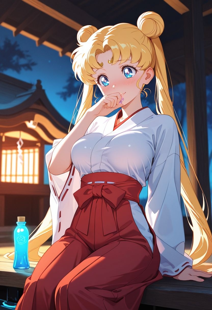 もしも。。。このキャラが巫女だったら～月野う〇ぎ～ – Preview 4