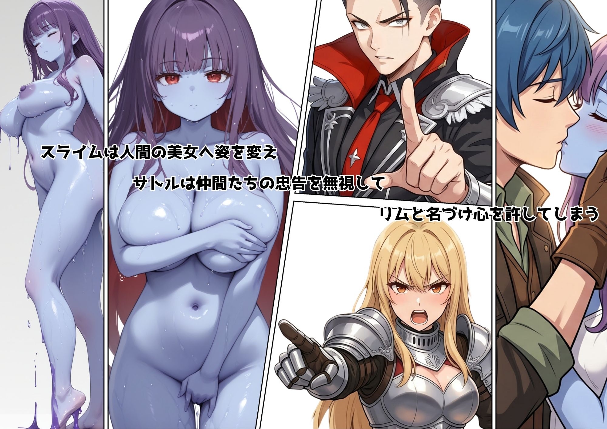 魔物転換！！愛情もセックスも全て罠 スライムに身体を乗っ取られる