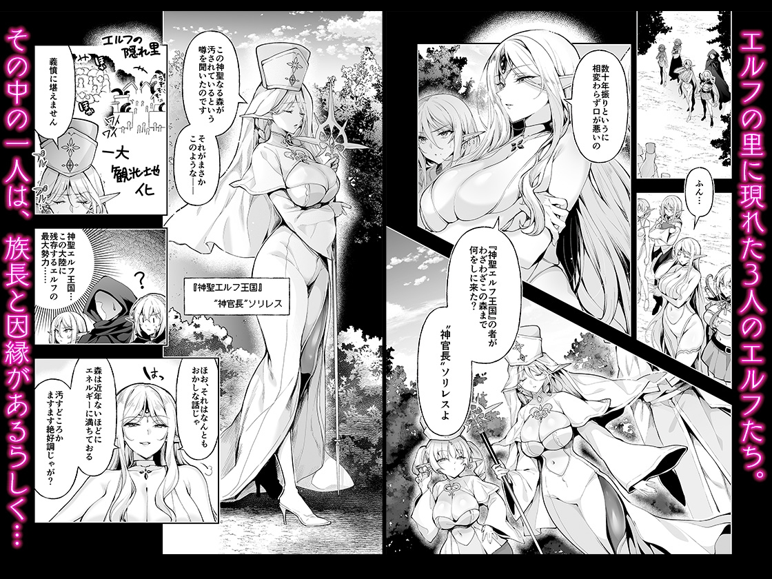 エルフに淫紋を付ける本 LEVEL:9 – Preview 2