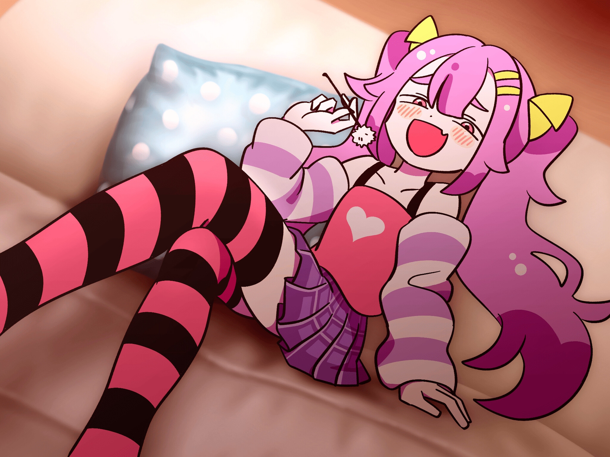 【ざこのあひるASMR】ナマイキ少女のあまあま耳かき♡今日は素直に添い寝で癒やしてあげちゃお♡♡♡ – Preview 2