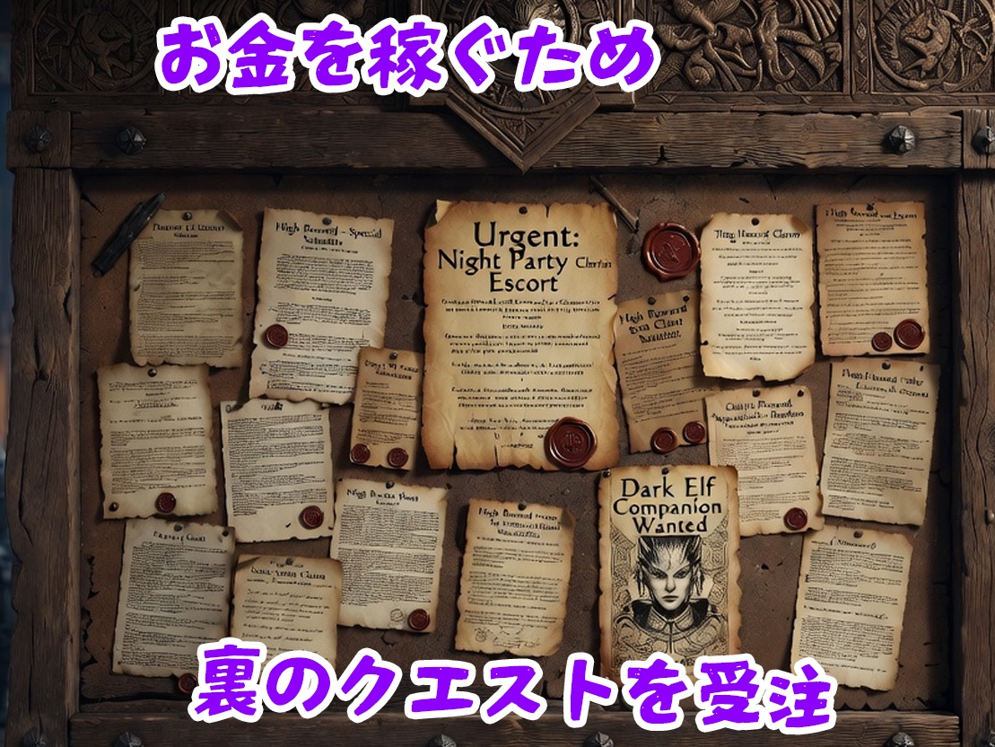 追放のダークエルフ 生ハメ裏稼ぎ