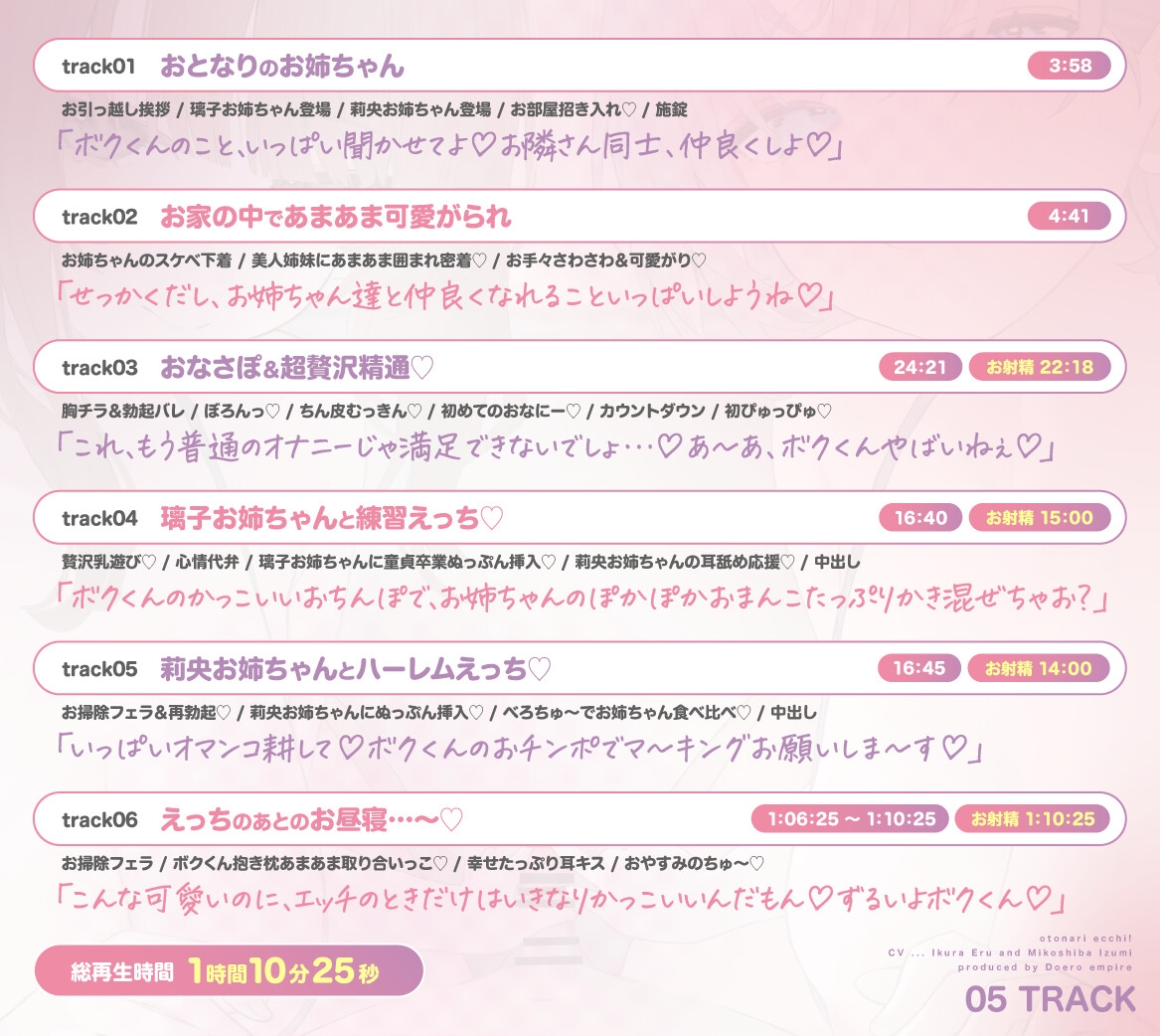 おとなりえっち！ 絶世美女姉妹の”初ぴゅっぴゅサポート” 精通初日から完熟処女おまんこをダブルキルしちゃった話 – Preview 3