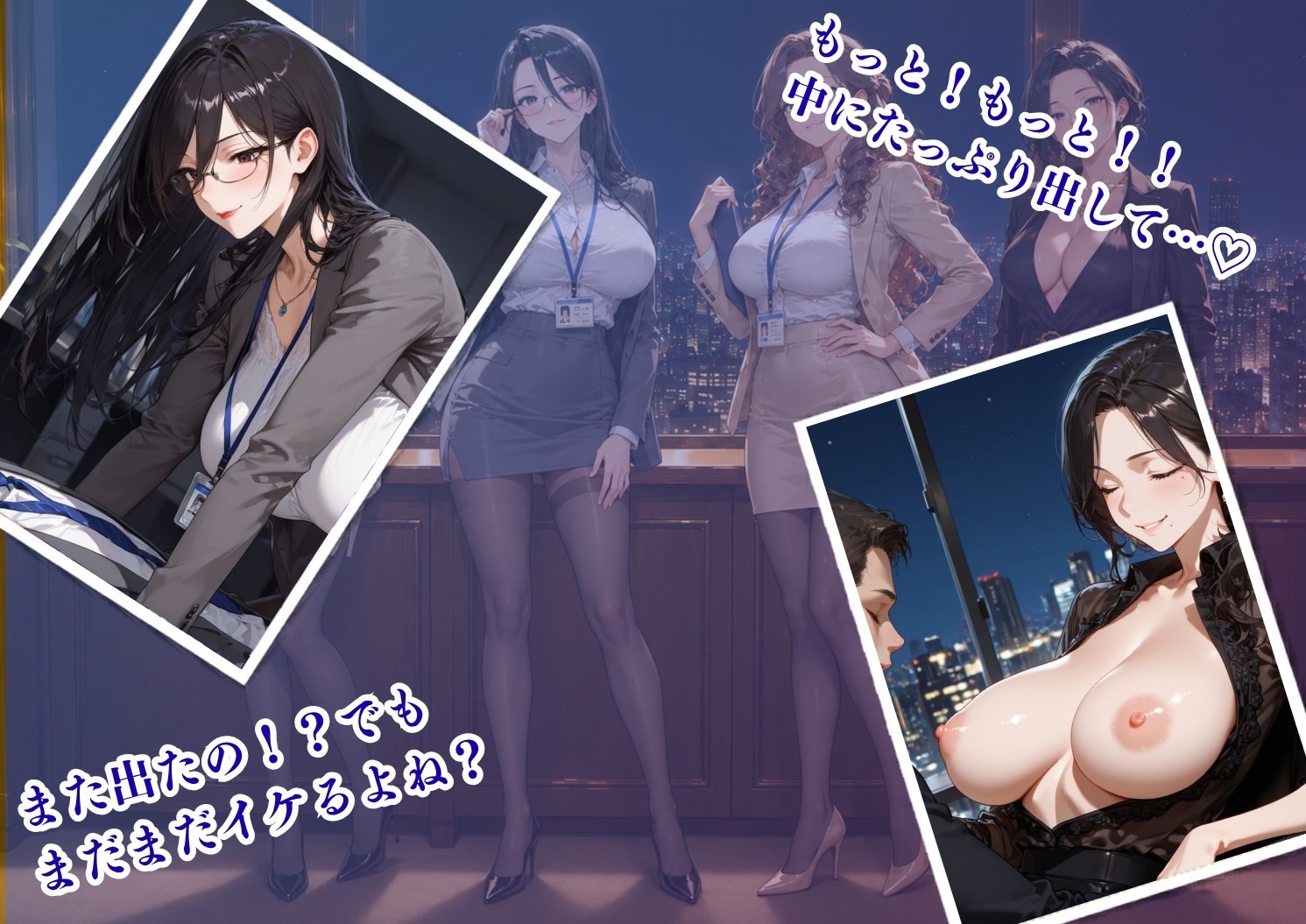 【4K120FPS】残業オフィス 深夜の社内で連続射精SEX – Preview 3