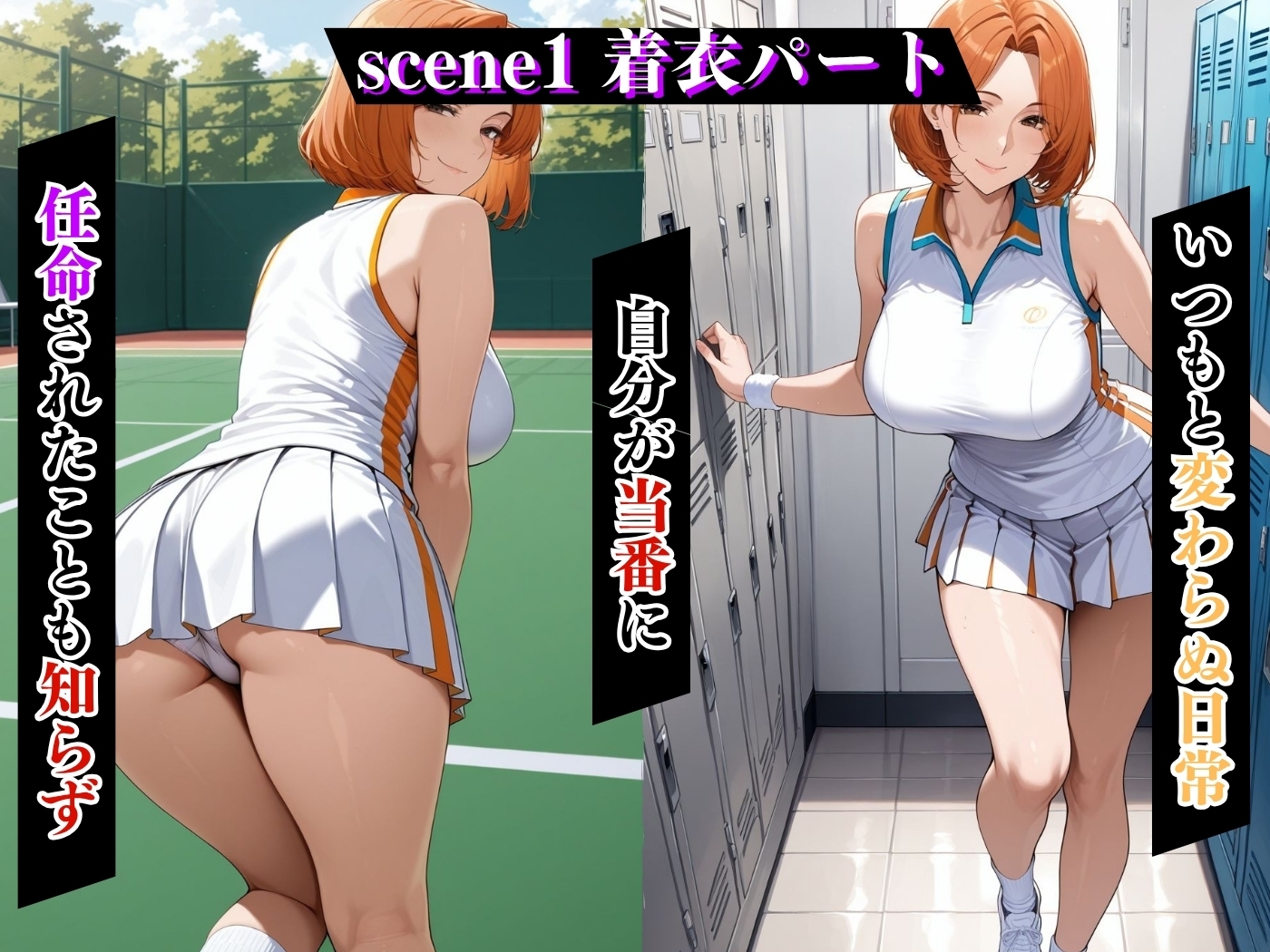 今日の性直担当は君達だ〜人妻×テニスコーチ〜