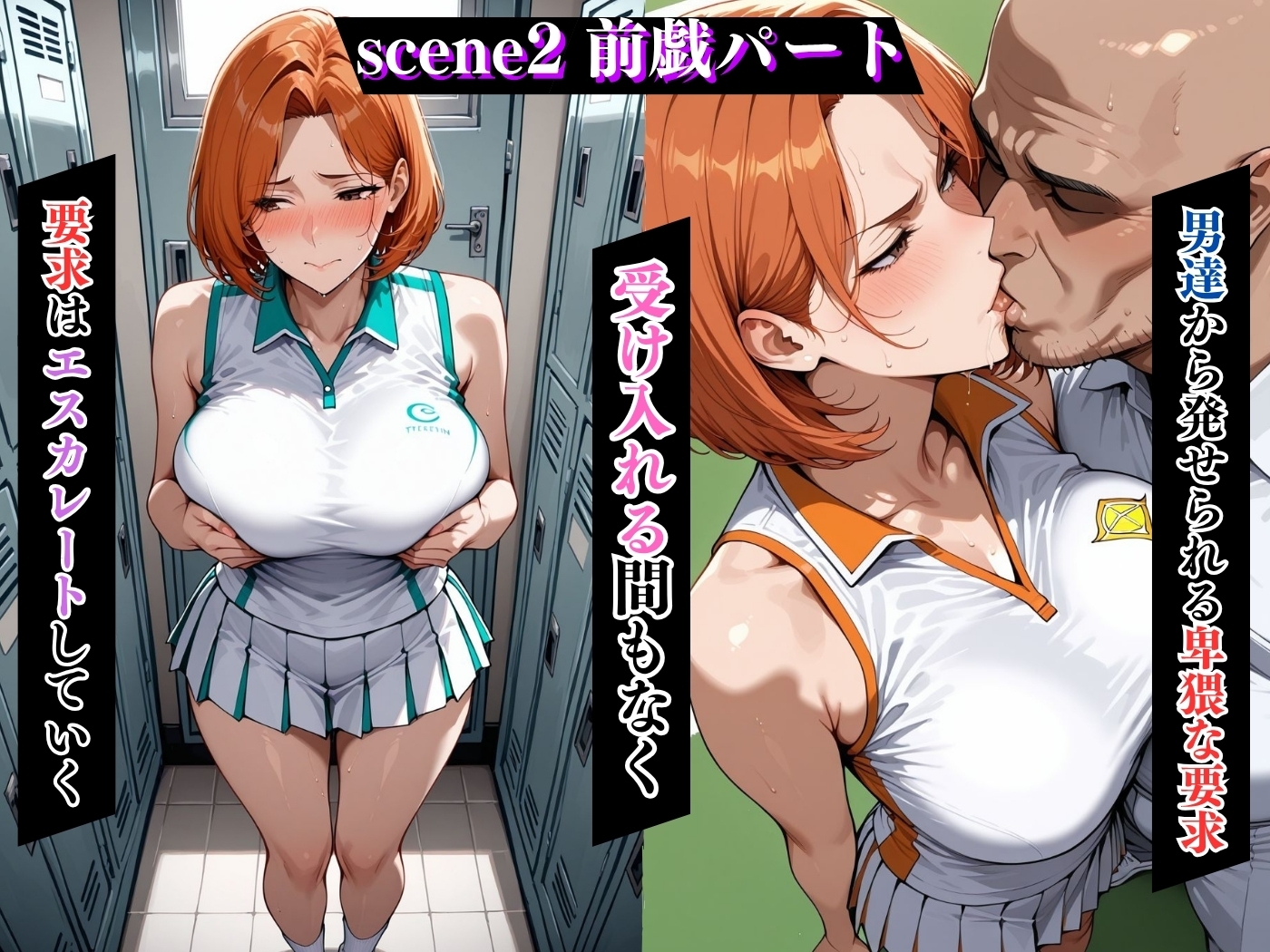 今日の性直担当は君達だ〜人妻×テニスコーチ〜