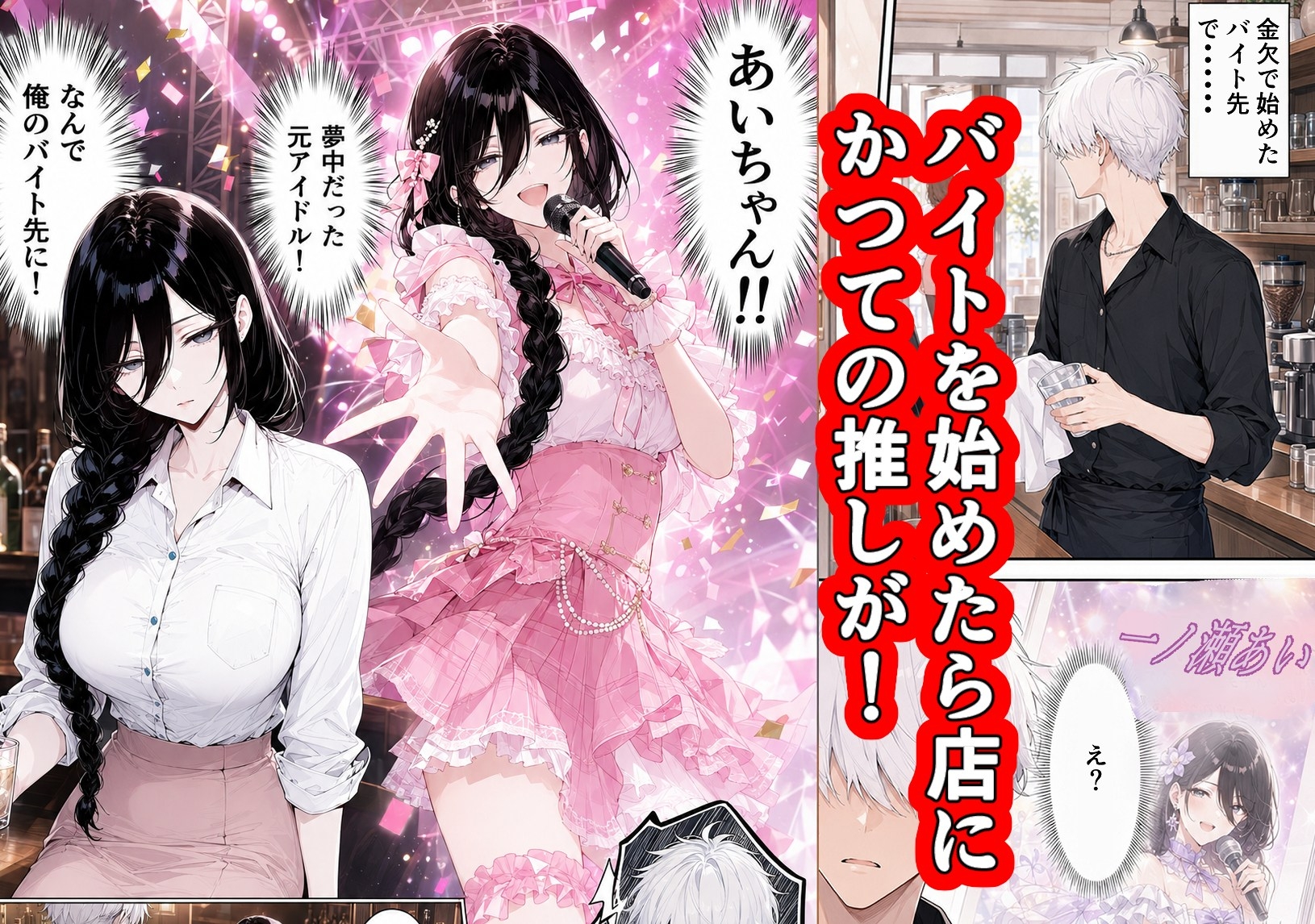 俺の推しアイドル(引退)がバイト先に通って来るので中出しHで本当の嫁にする