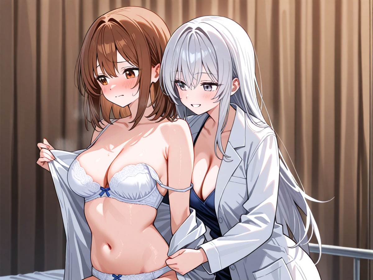 【NTR 百合】セックスレスで悩む妻が美人巨乳カウンセラーに寝取られた‥ – Preview 4