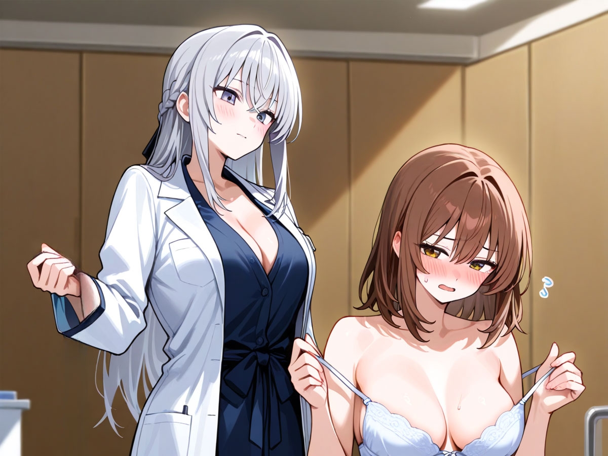 【NTR 百合】セックスレスで悩む妻が美人巨乳カウンセラーに寝取られた‥ – Preview 5