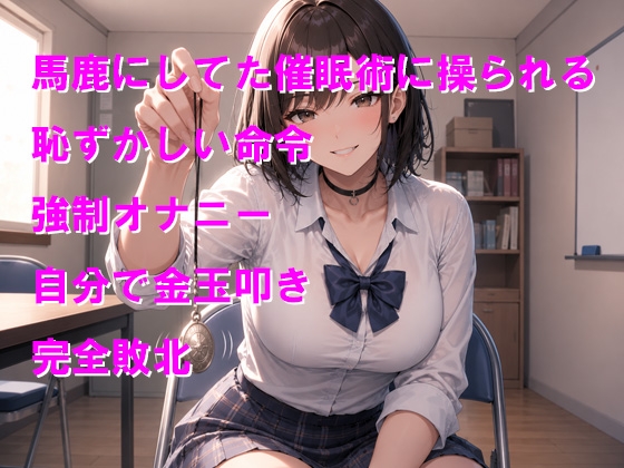 可愛い先輩の催○術に完全敗北 金玉叩きと無様オナニーの屈辱調教 – Preview 2