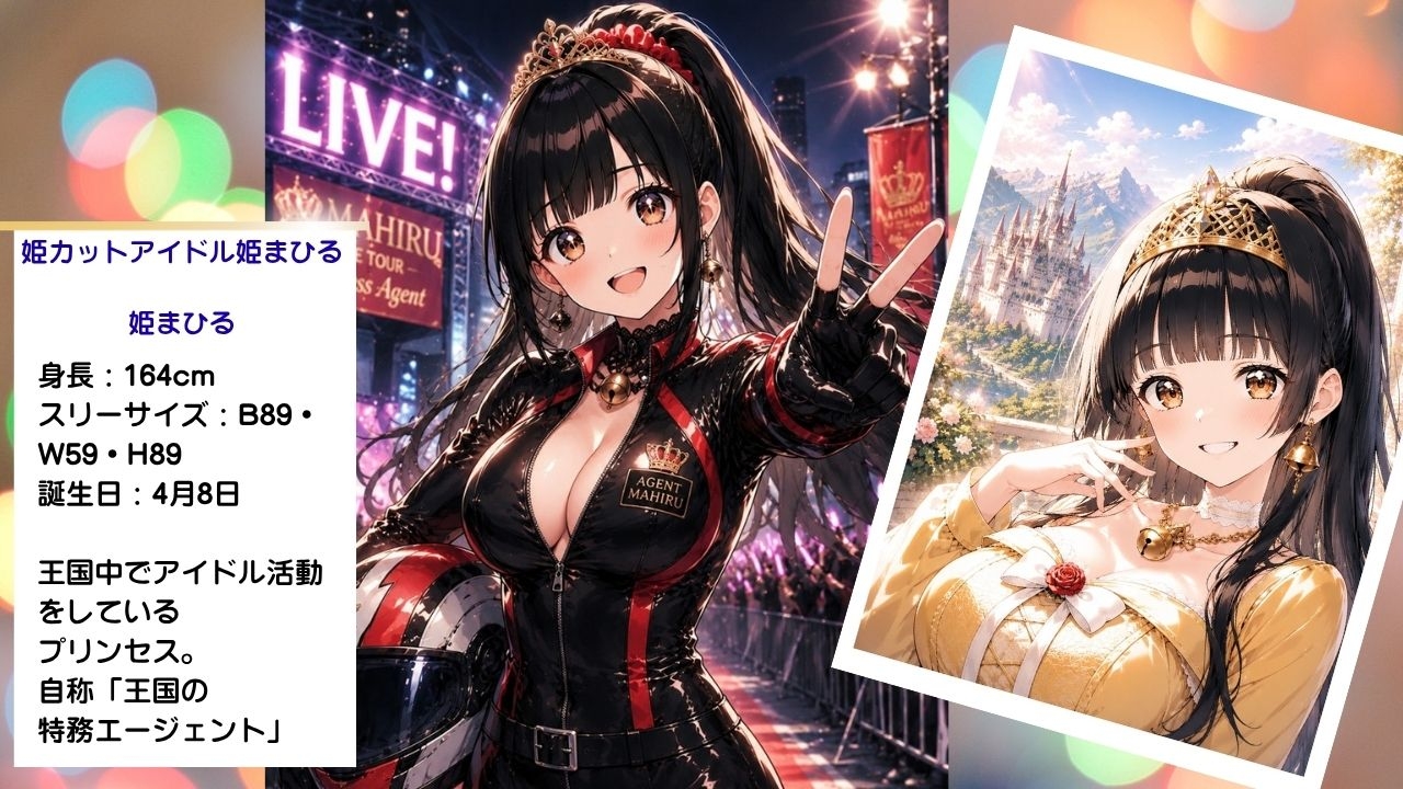 清純プリンセスの裏側 姫カットアイドル姫まひるの密着ファンサ ～レザースーツ姿で押しかけてきたプリンセス～ – Preview 3