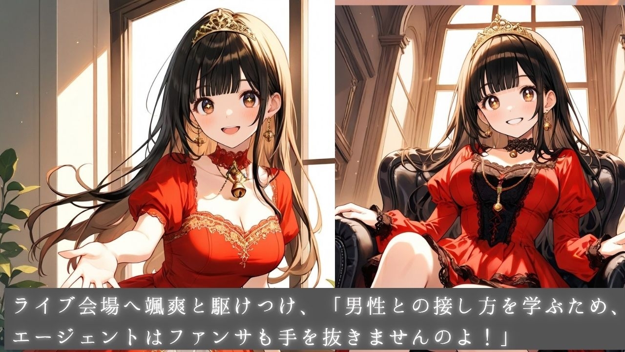 清純プリンセスの裏側 姫カットアイドル姫まひるの密着ファンサ ～レザースーツ姿で押しかけてきたプリンセス～ – Preview 6