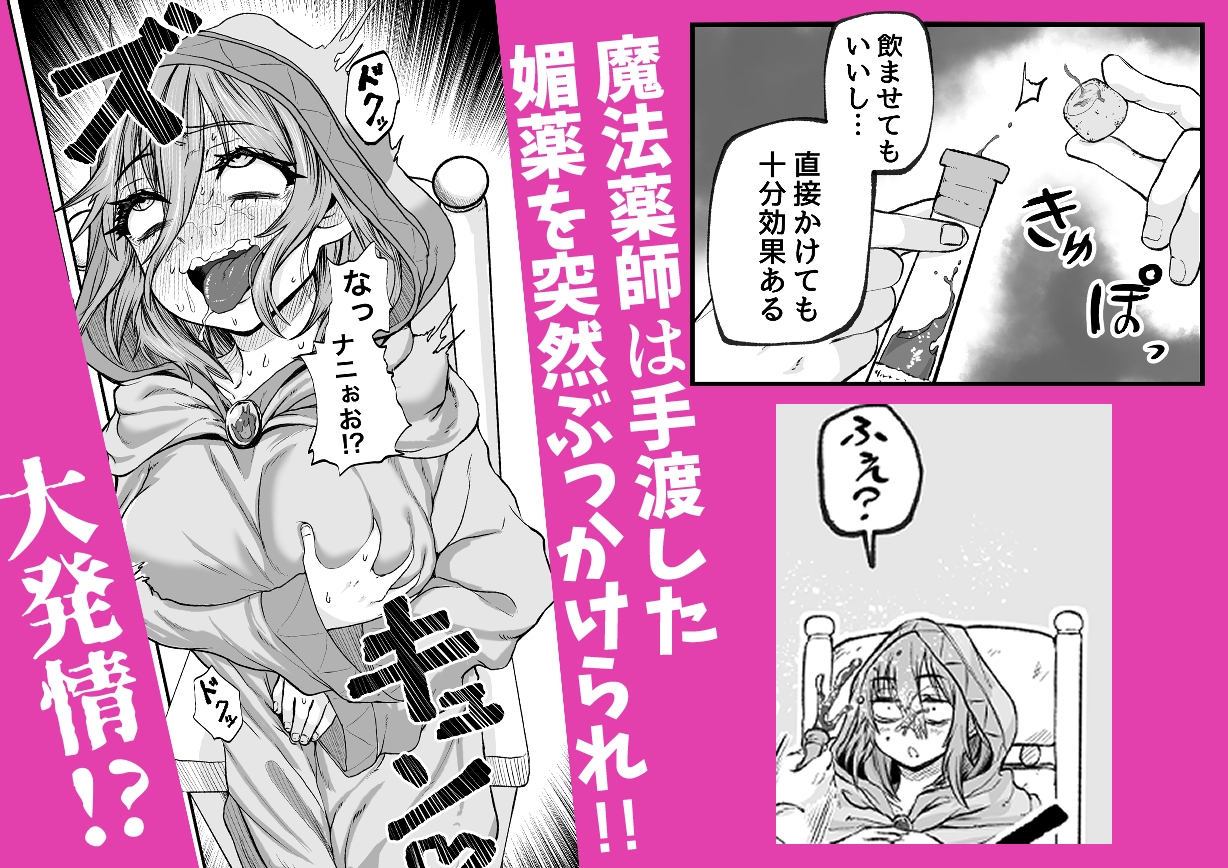物臭ぽっちゃりエルフに媚薬をかけてみた 〜発情してるのをいいことにHな事をしまくる〜 – Preview 3